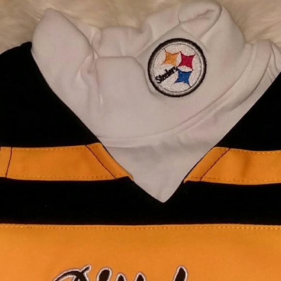 NWT NFL VISA Pittsburgh Steelers Dress Set 18 Mont - Picture 2 of 8